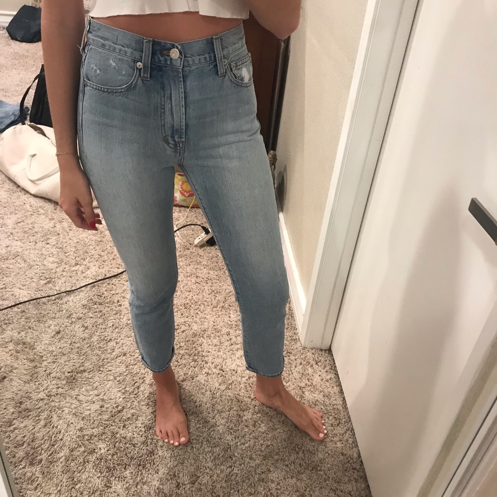 Madewell the perfect summer jean